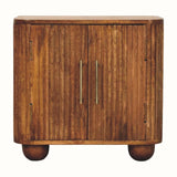 Paxton Fluted Sideboard - Amber Oak