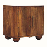 Paxton Fluted Sideboard - Amber Oak