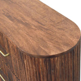 Paxton 6 Drawer Chest of Drawers - Roasted Almond