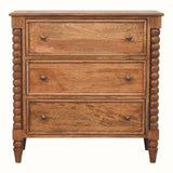 Arlen Chest of 3 Drawers - Amber Oak