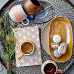 Bloomingville Mugs Paula Orange Glaze Cup