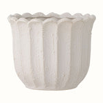 Bloomingville Planters White Chaca Flowerpot