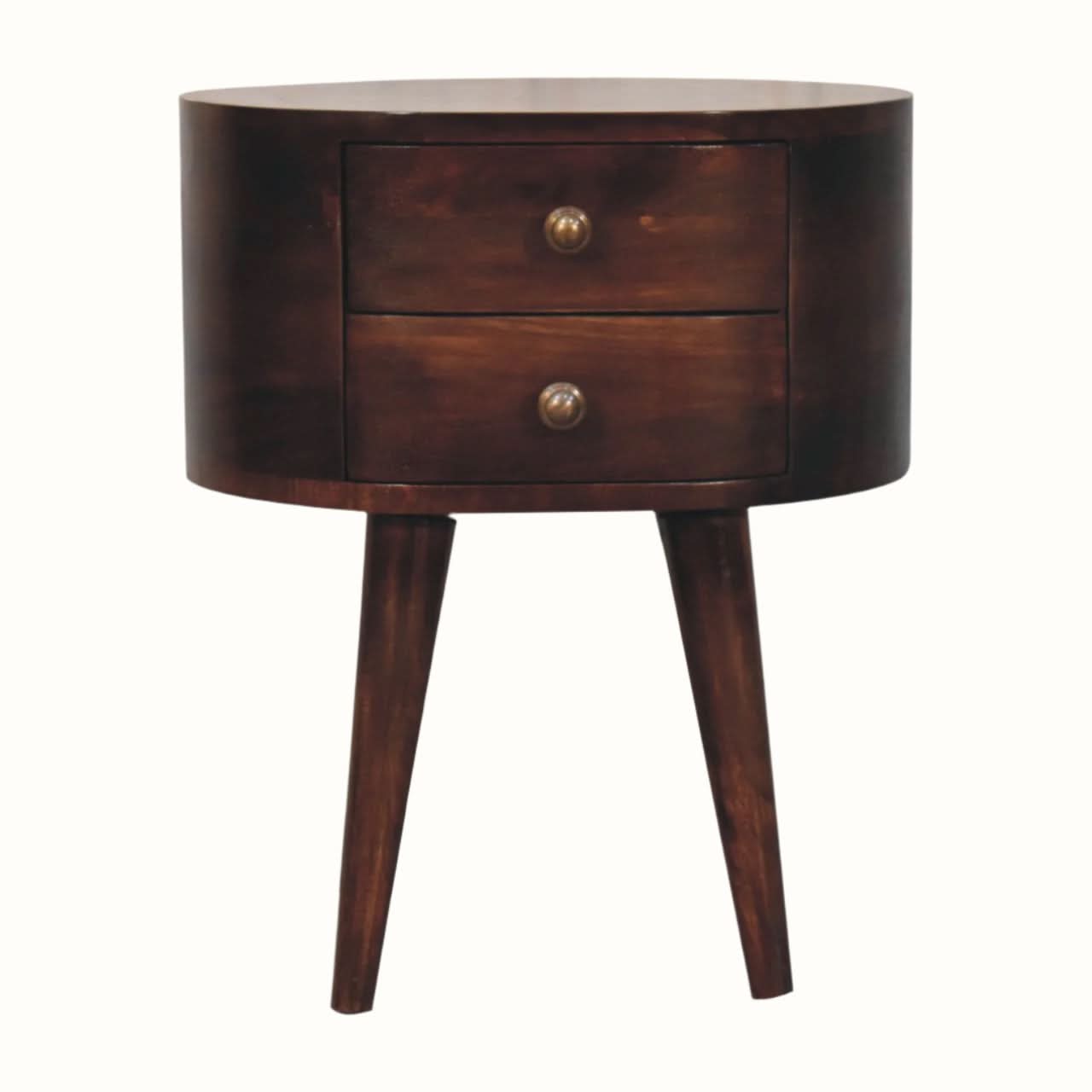 Bokel Bedside Tables Molina Bedside Table, Medium - California Walnut