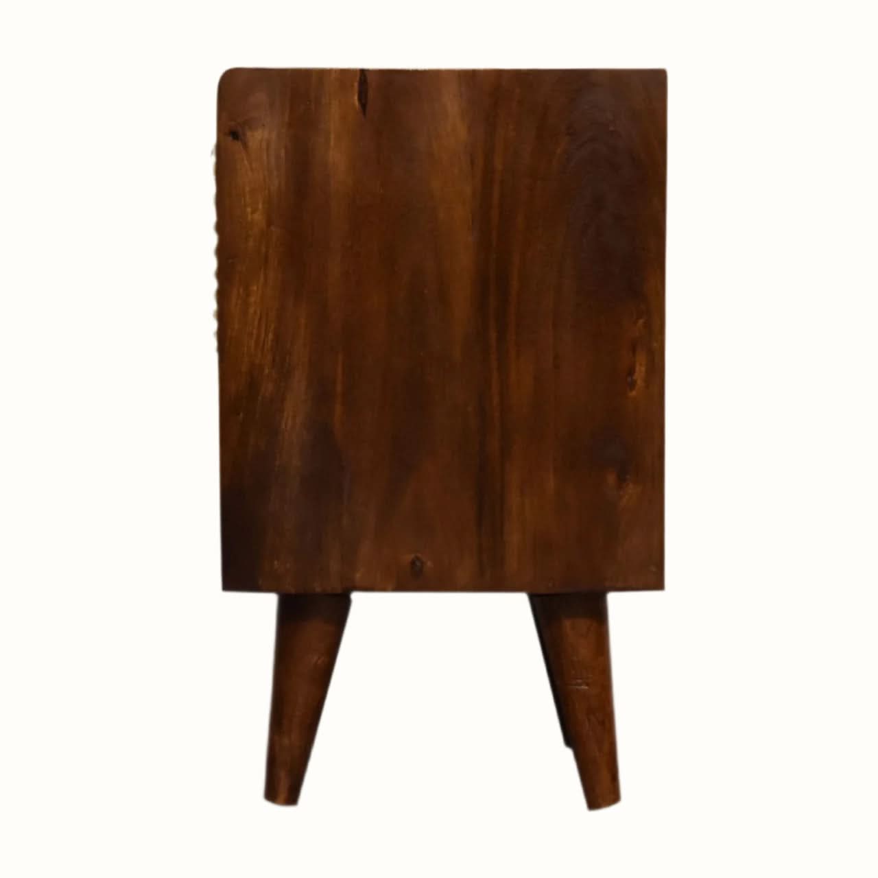 Bokel Bedside Tables Sunrise Open Bedside Table, Small - Gold/Chestnut