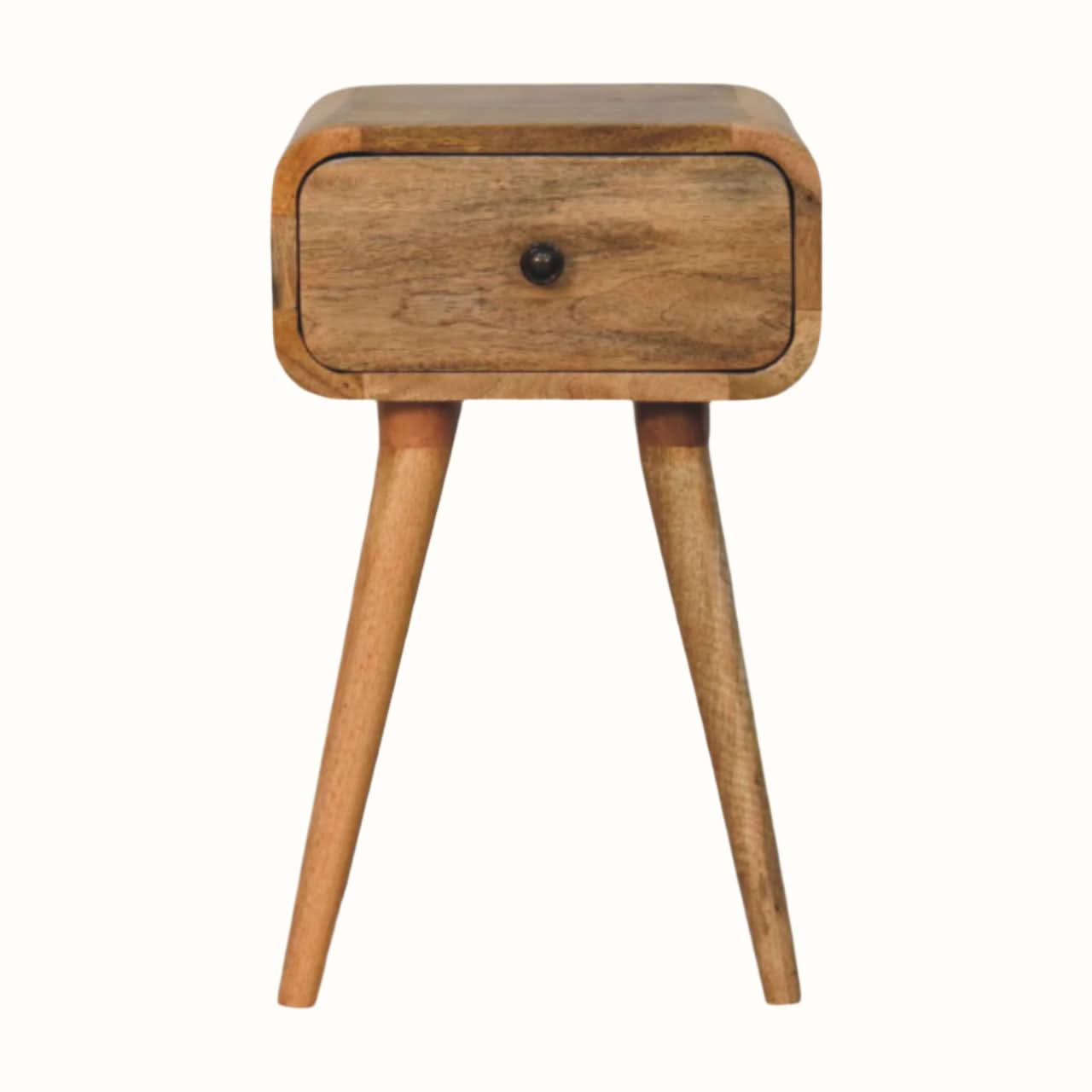 Bokel Home Bedside Tables Babu Bedside Table, Small - Natural