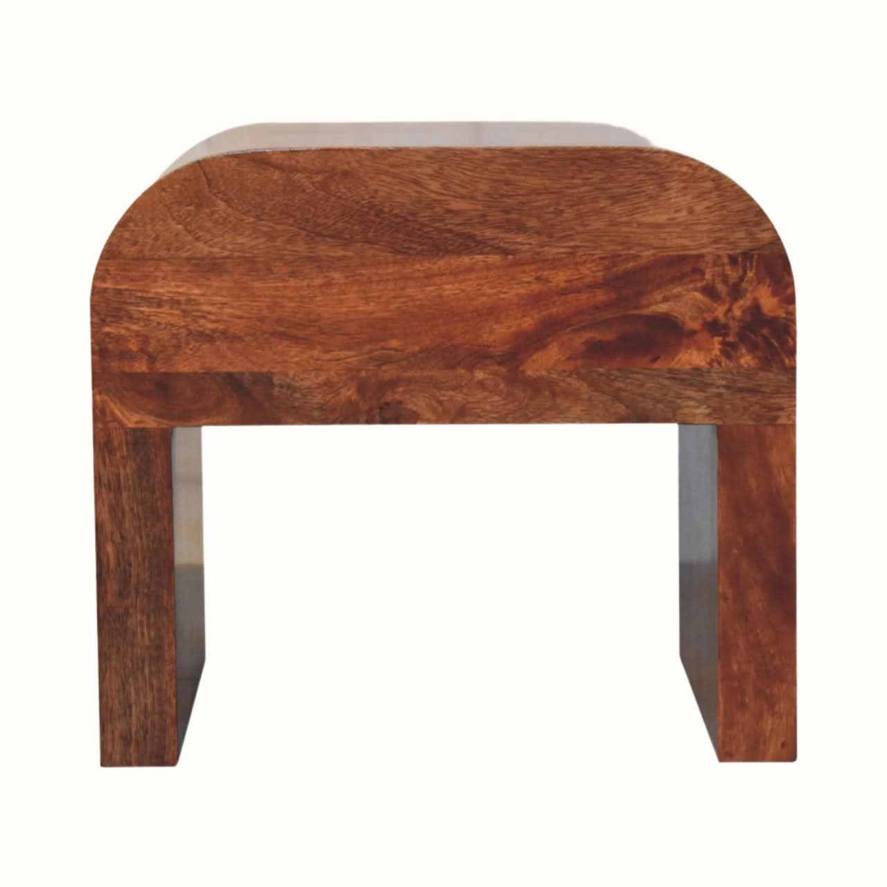 Bokel Home Bedside Tables Eden 1 Drawer Bedside - Honey Caramel