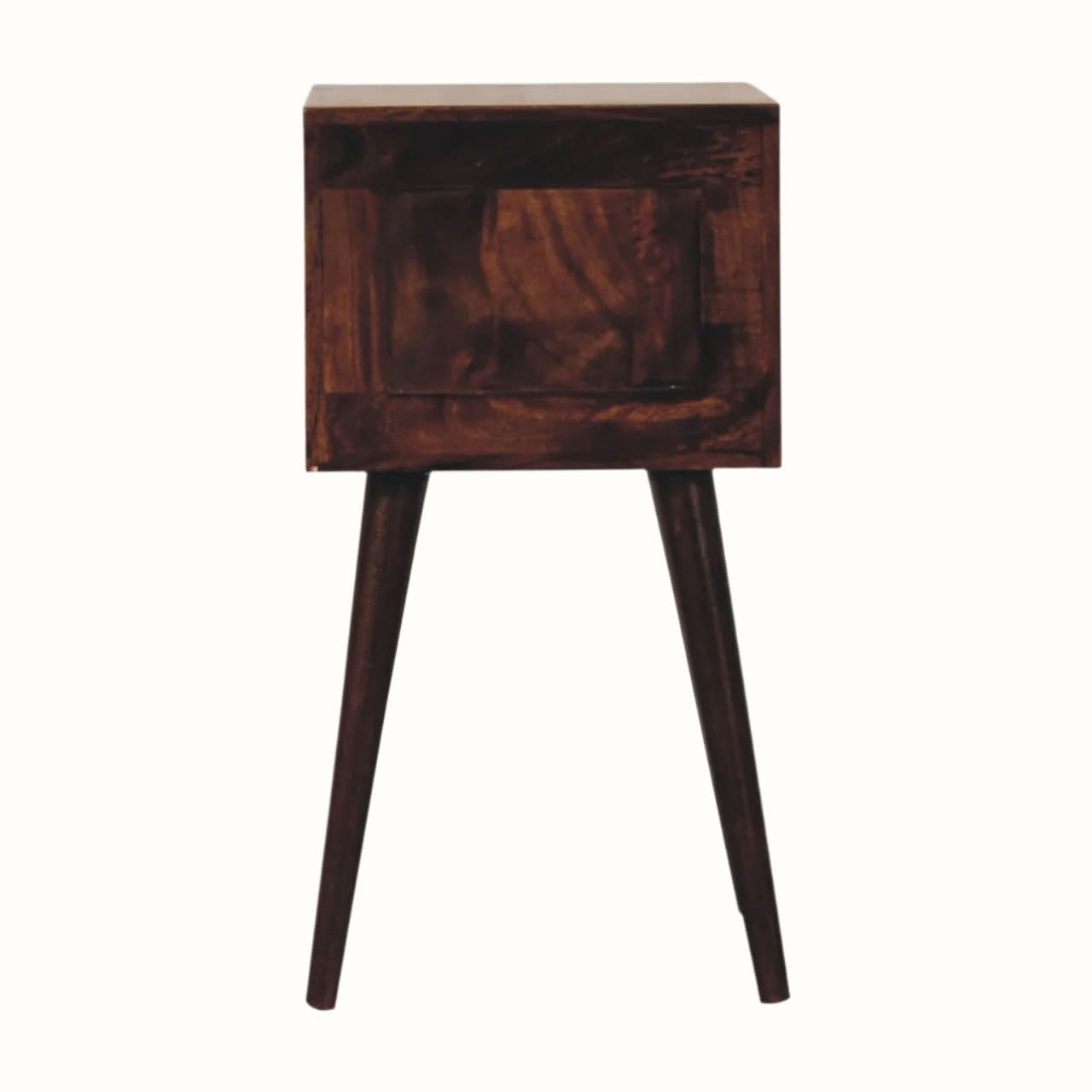 Bokel Home Bedside Tables Fogel 2 Drawer Bedside Table, Mini - California Walnut
