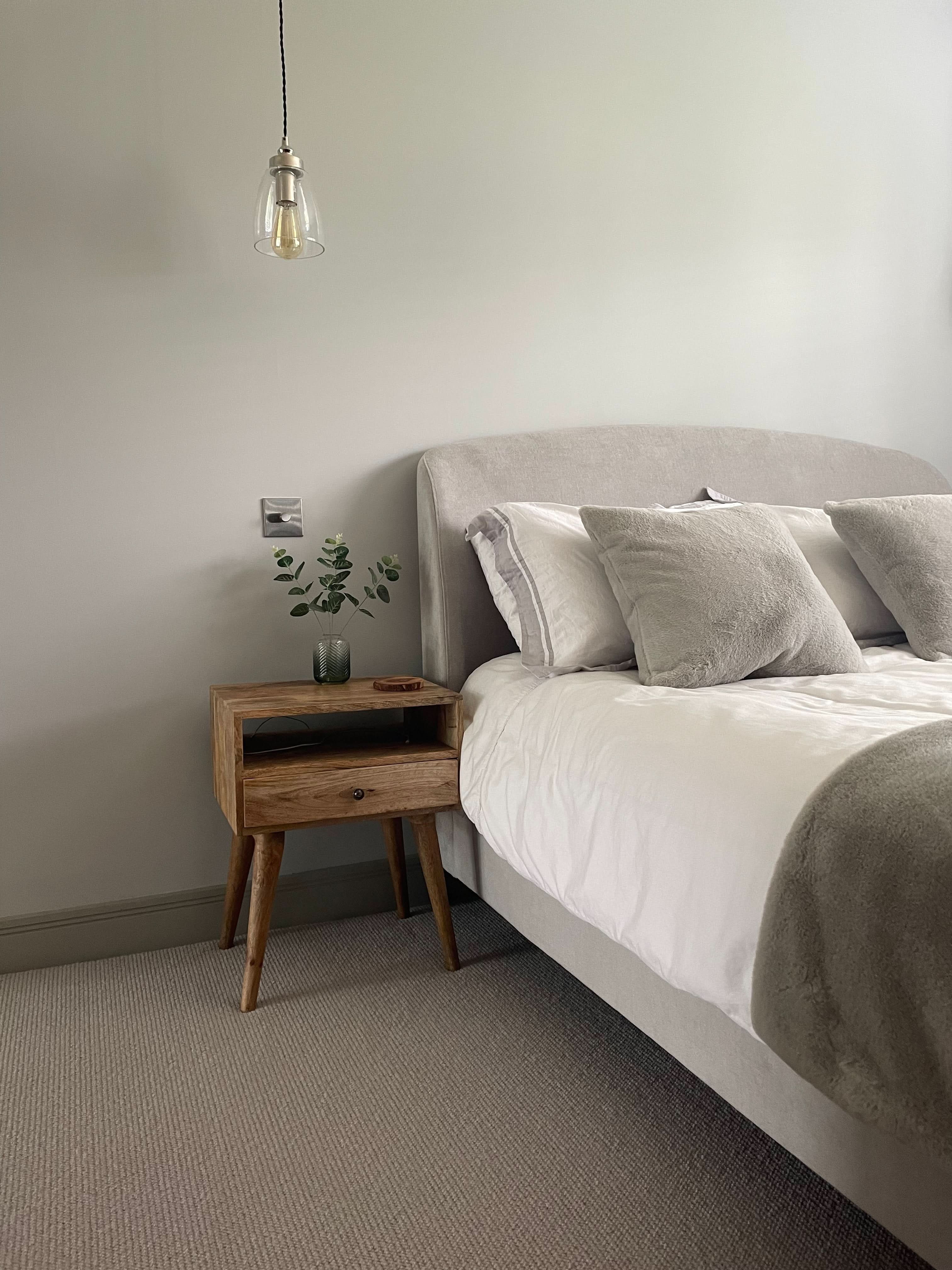 Bokel Home Bedside Tables Fogel Open Bedside Table - Natural