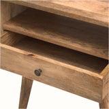 Bokel Home Bedside Tables Fogel Open Bedside Table - Natural