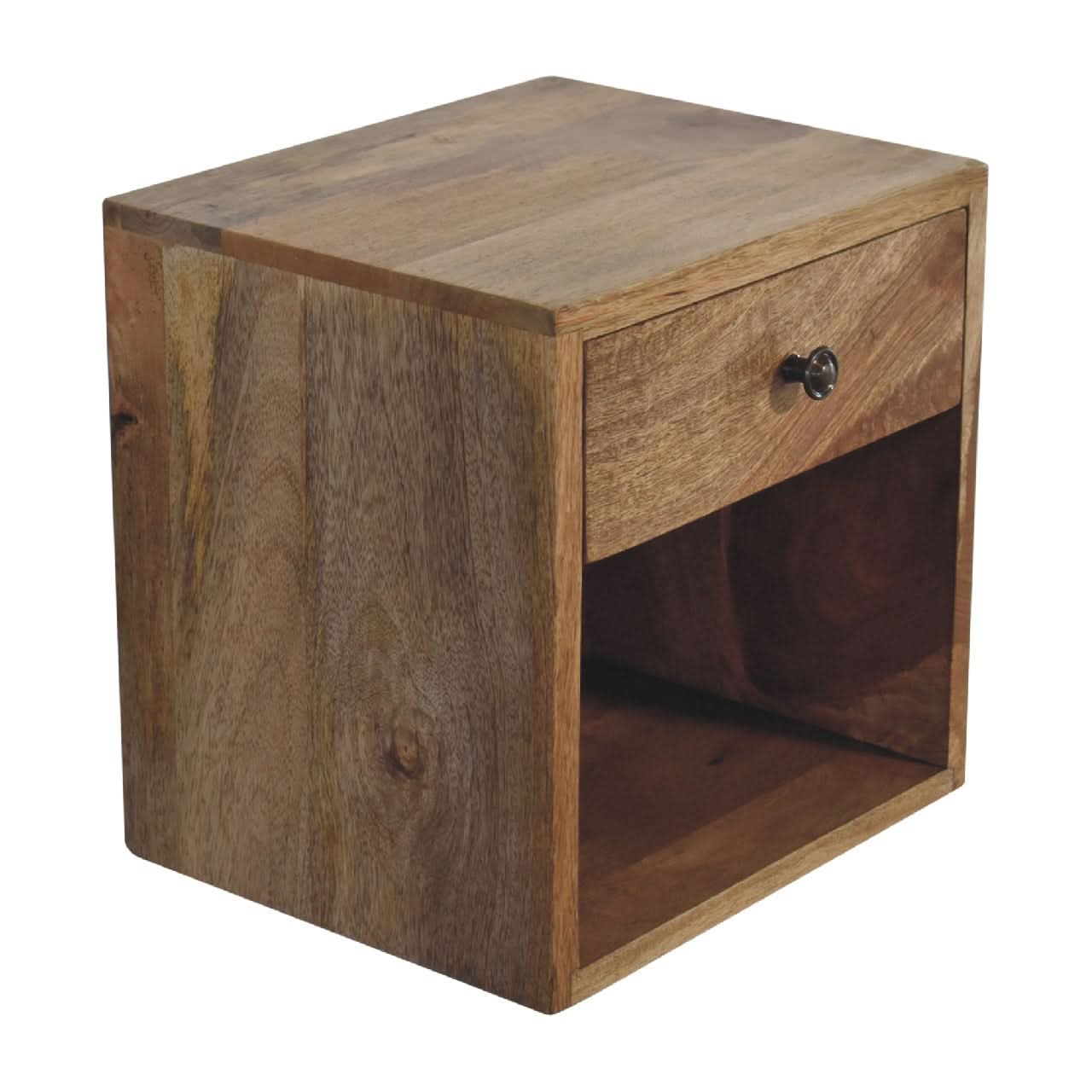 Bokel Home Bedside Tables Fogel Wall-Mounted Bedside Table - Natural