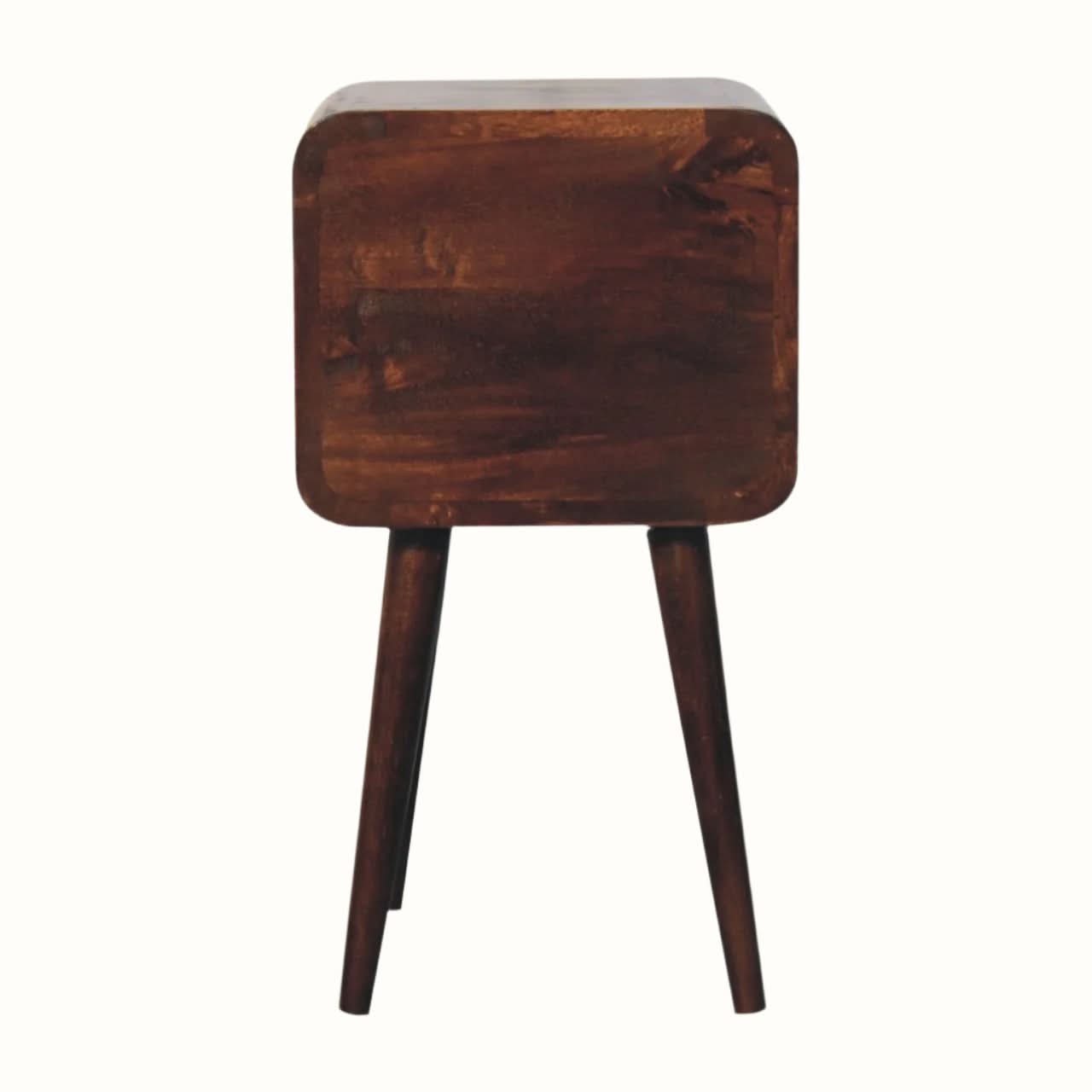Bokel Home Bedside Tables Hamade Bedside Table, Small - California Walnut