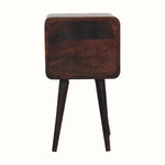 Bokel Home Bedside Tables Hamade Bedside Table, Small - Light Walnut