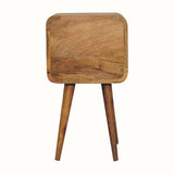 Bokel Home Bedside Tables Hamade Bedside Table, Small - Natural