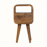 Bokel Home Bedside Tables Hamade Open Bedside Table, Mini - Natural