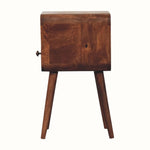 Bokel Home Bedside Tables Hamade Open Bedside Table, Small - Honey Caramel