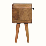 Bokel Home Bedside Tables Hamade Reverse Open Bedside Table, Mini - Natural