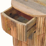 Bokel Home Bedside Tables Jalla Bedside Table, Medium - Natural