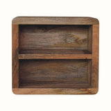 Bokel Home Bedside Tables Jalla Wall Mounted Bedside, Medium - Natural