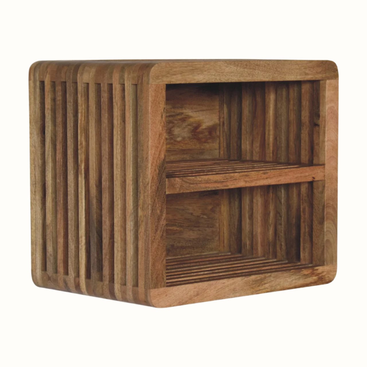 Bokel Home Bedside Tables Jalla Wall Mounted Bedside, Medium - Natural