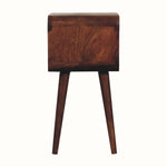 Bokel Home Bedside Tables Leckie Bedside Table, Small - Honey Caramel