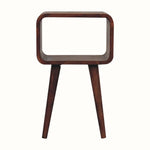 Bokel Home Bedside Tables Leckie Bedside Table, Small - Honey Caramel