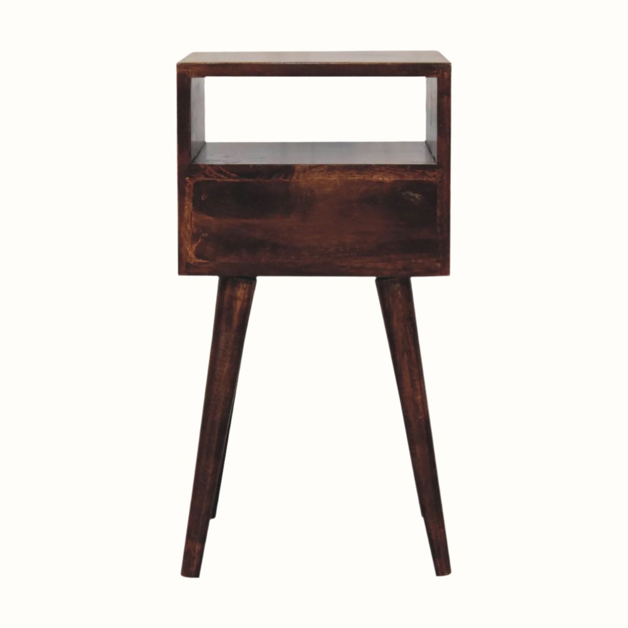 Bokel Home Bedside Tables Littler Bedside Table, Small - California Walnut