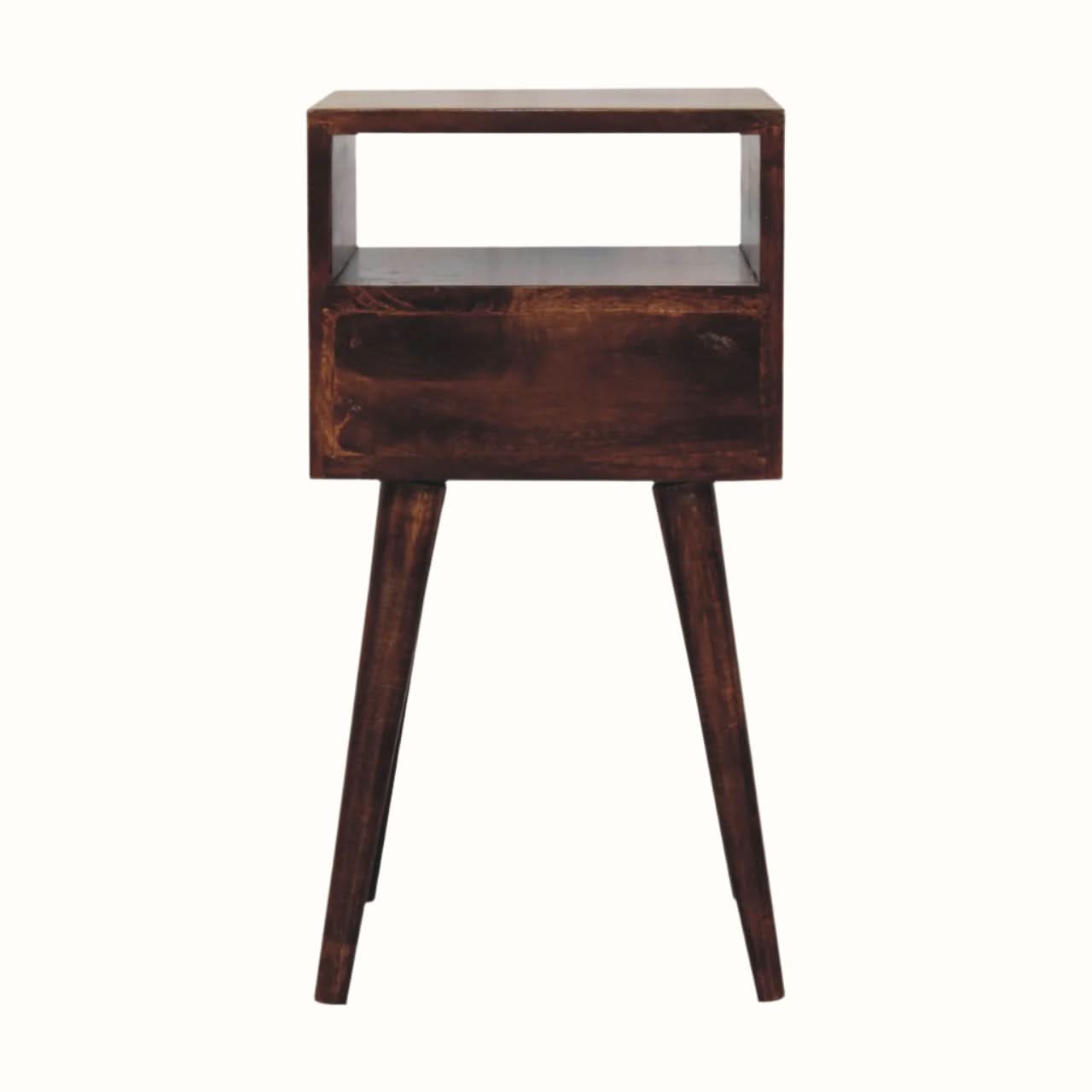Bokel Home Bedside Tables Littler Bedside Table, Small - California Walnut