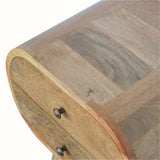 Bokel Home Bedside Tables Merrill 2 Drawer Bedside Table, Medium - Natural