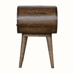 Bokel Home Bedside Tables Merrill Open Bedside Table - Grey Wash