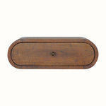 Bokel Home Bedside Tables Merrill Wall Mounted Bedside Table - Chestnut