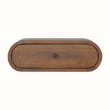 Bokel Home Bedside Tables Merrill Wall Mounted Bedside Table - Chestnut