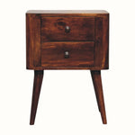 Bokel Home Bedside Tables Mintz Bedside Table - Chestnut