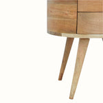 Bokel Home Bedside Tables Molina Bedside Table, Medium - Natural