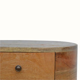 Bokel Home Bedside Tables Molina Bedside Table, Medium - Natural
