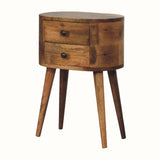 Bokel Home Bedside Tables Molina Bedside Table, Small - Natural