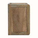 Bokel Home Bedside Tables Nordell Cube Bedside Table - Natural