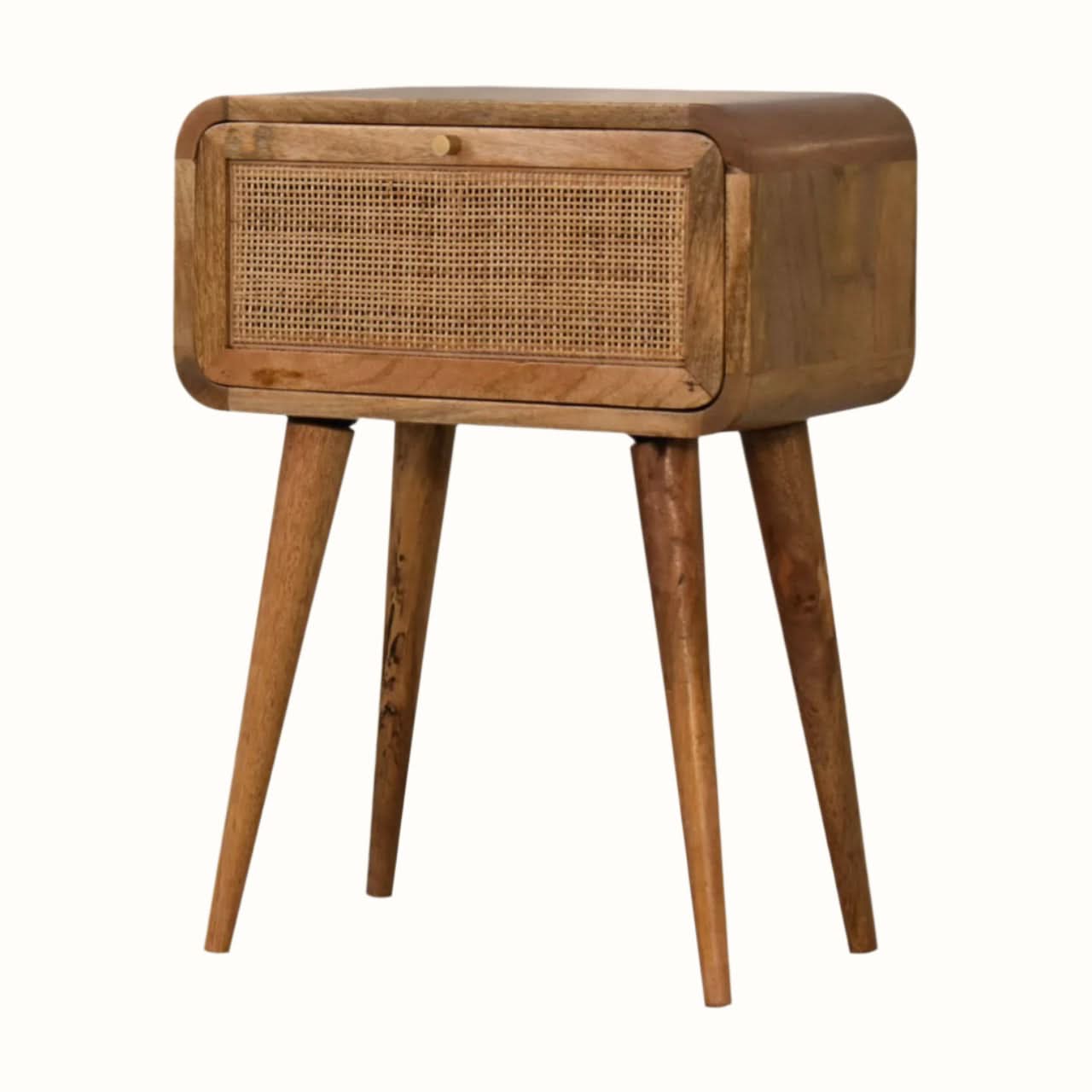 Bokel Home Bedside Tables Wellner 1 Drawer Bedside Table, Small - Natural