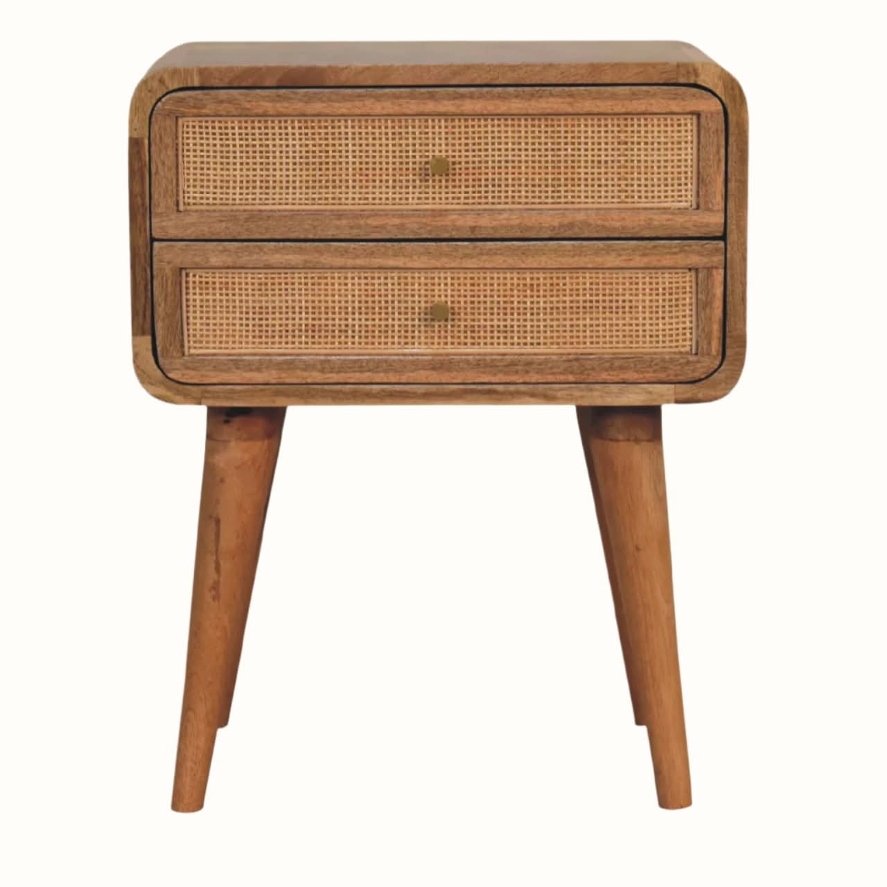 Bokel Home Bedside Tables Wellner 2 Drawer Bedside Table - Natural