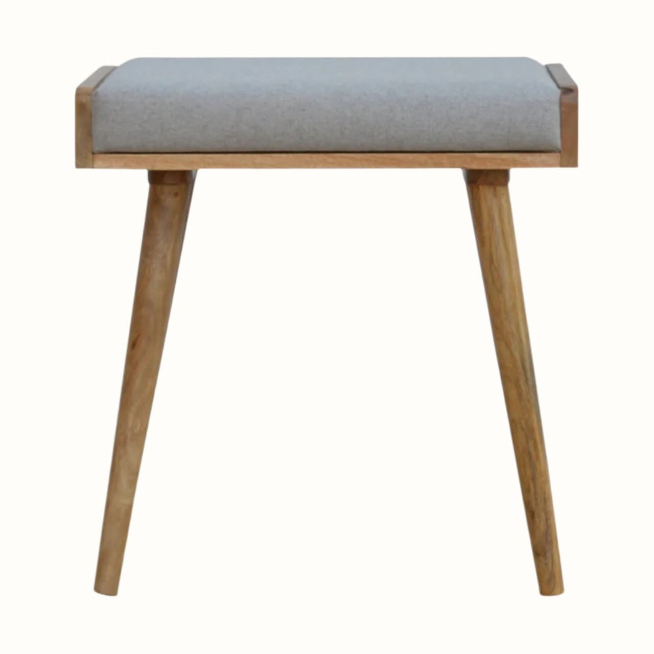 Bokel Home Bench Keene Bench - Grey Tweed/Natural
