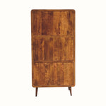 Bokel Home Cabinets & Sideboards Hamade Wardrobe - Chestnut