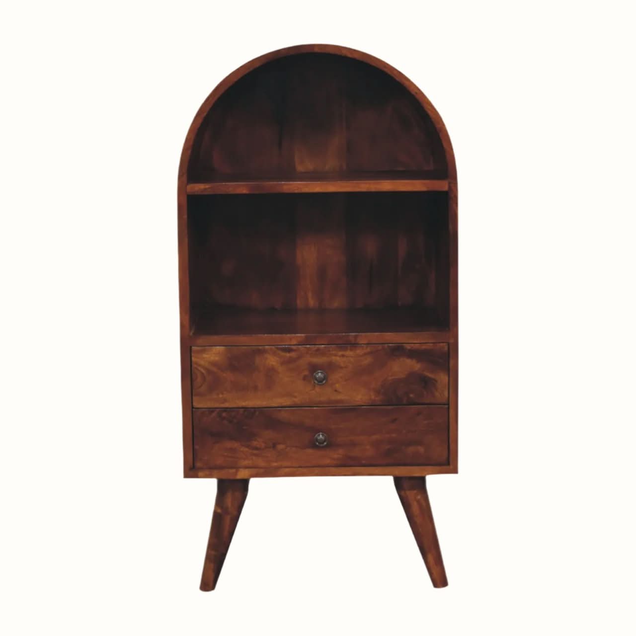 Bokel Home Cabinets & Sideboards Molina Open Storage Cabinet - Chestnut