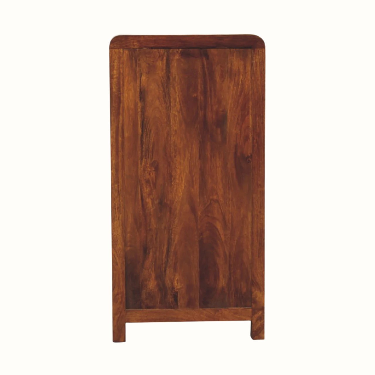 Bokel Home Chest of Drawers Arellano Tallboy - Chestnut