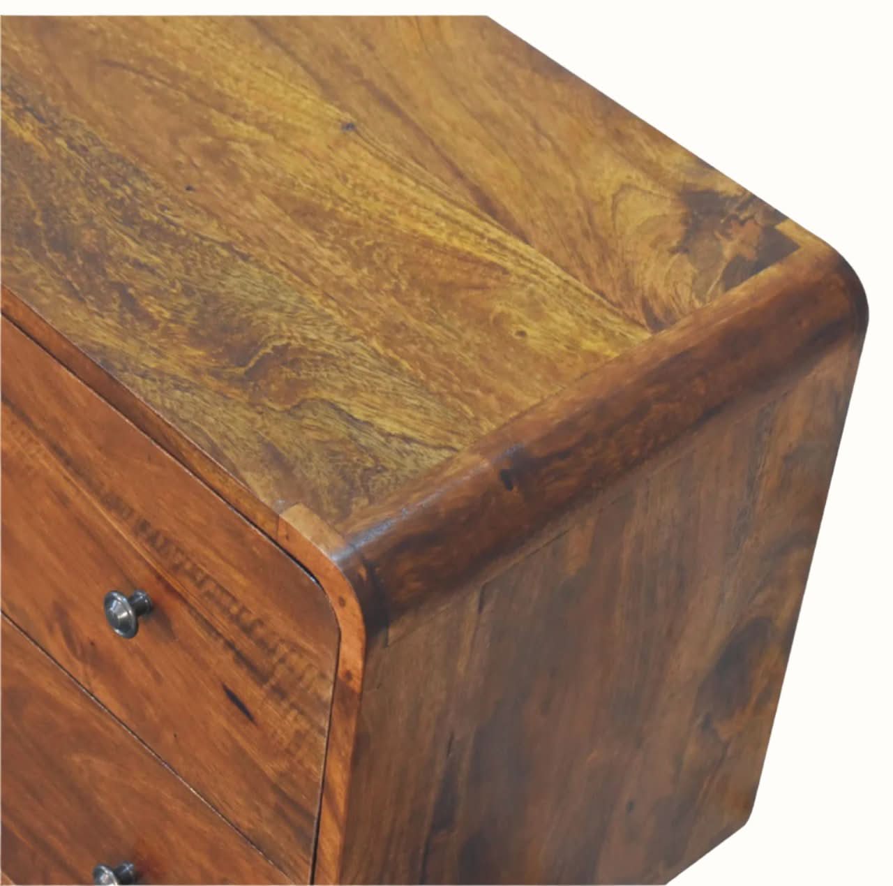Bokel Home Chest of Drawers Hamade Chest of 2 Drawers - Chestnut