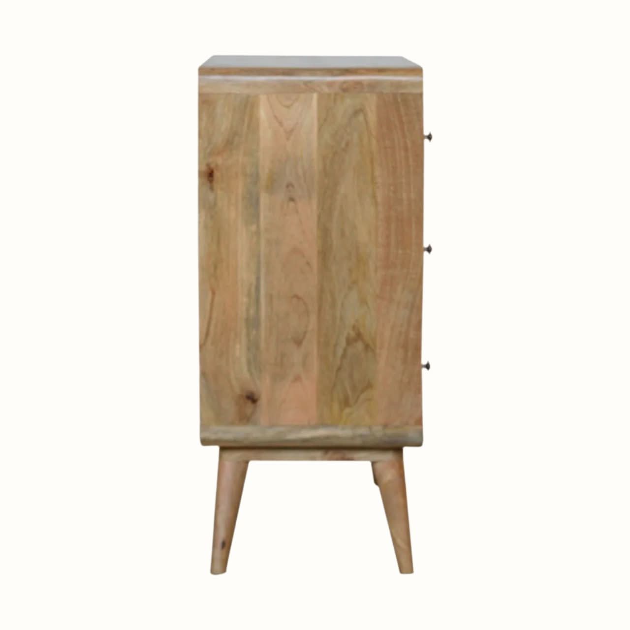 Bokel Home Chest of Drawers Hamade Chest of 3 Drawers, Medium - Natural