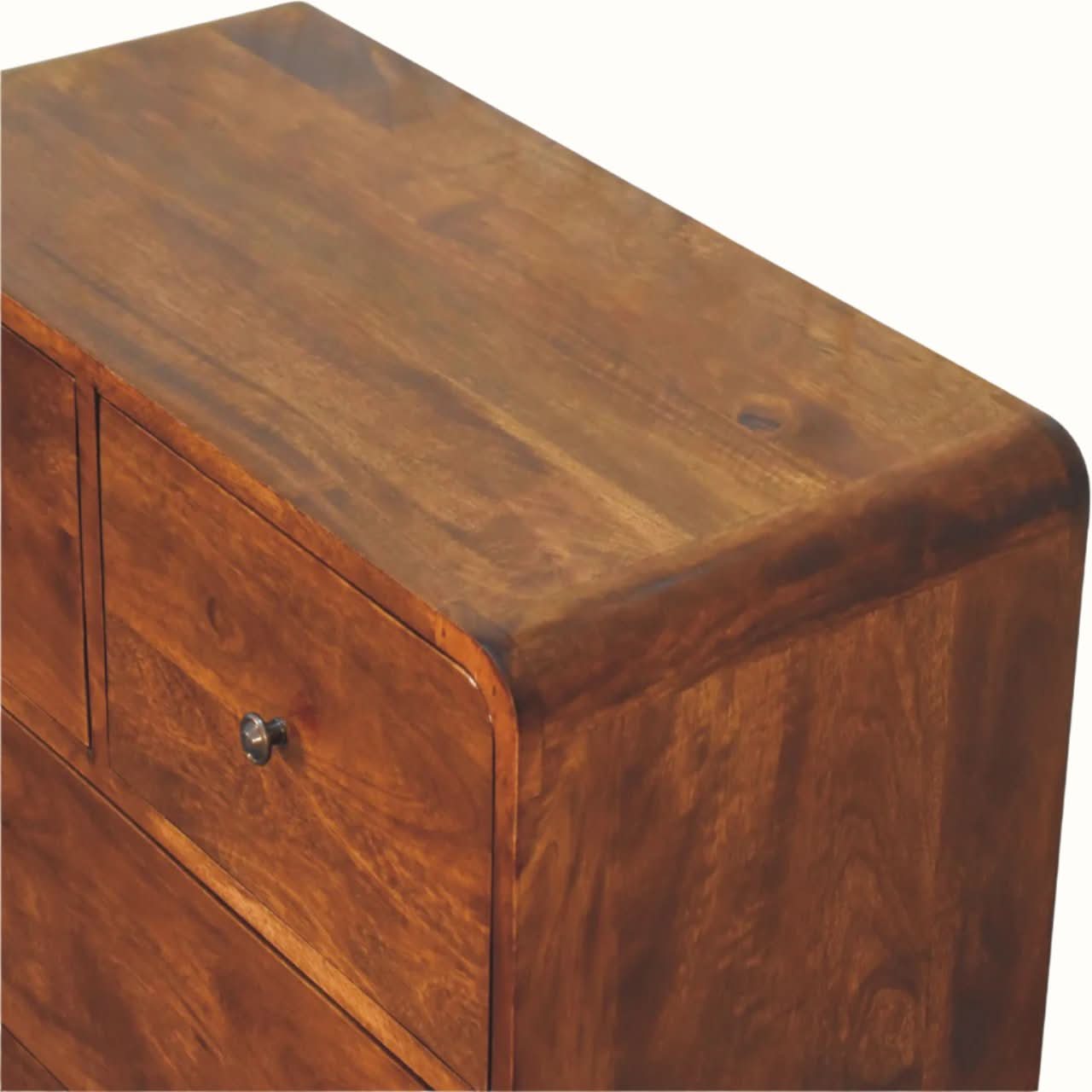 Bokel Home Chest of Drawers Hamade Chest of 4 Drawers - Chestnut