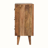 Bokel Home Chest of Drawers Marina Chest of Drawers, Small - Natural