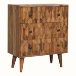 Bokel Home Chest of Drawers Marina Chest of Drawers, Small - Natural