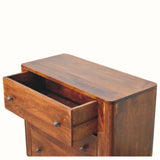 Bokel Home Chest of Drawers Mintz Chest of 3 Drawers - Chestnut