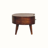 Bokel Home Coffee Tables Haft Coffee Table, Small - Chestnut
