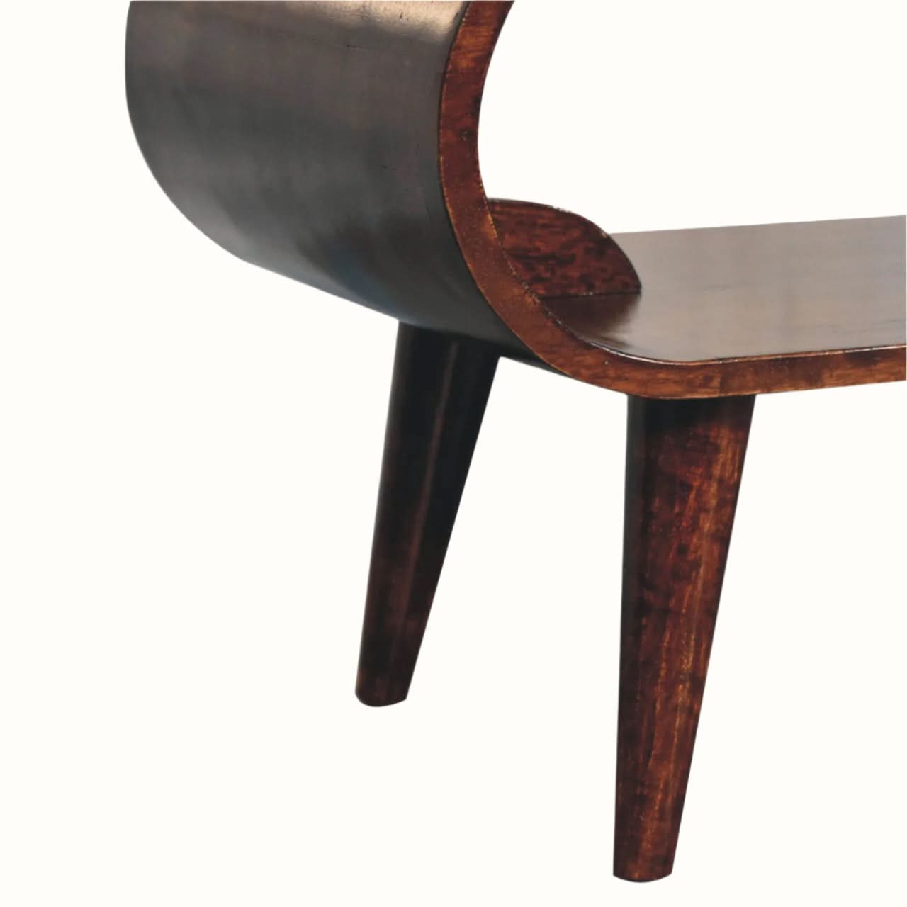 Bokel Home Coffee Tables Laurie Open Coffee Table, Medium - California Walnut